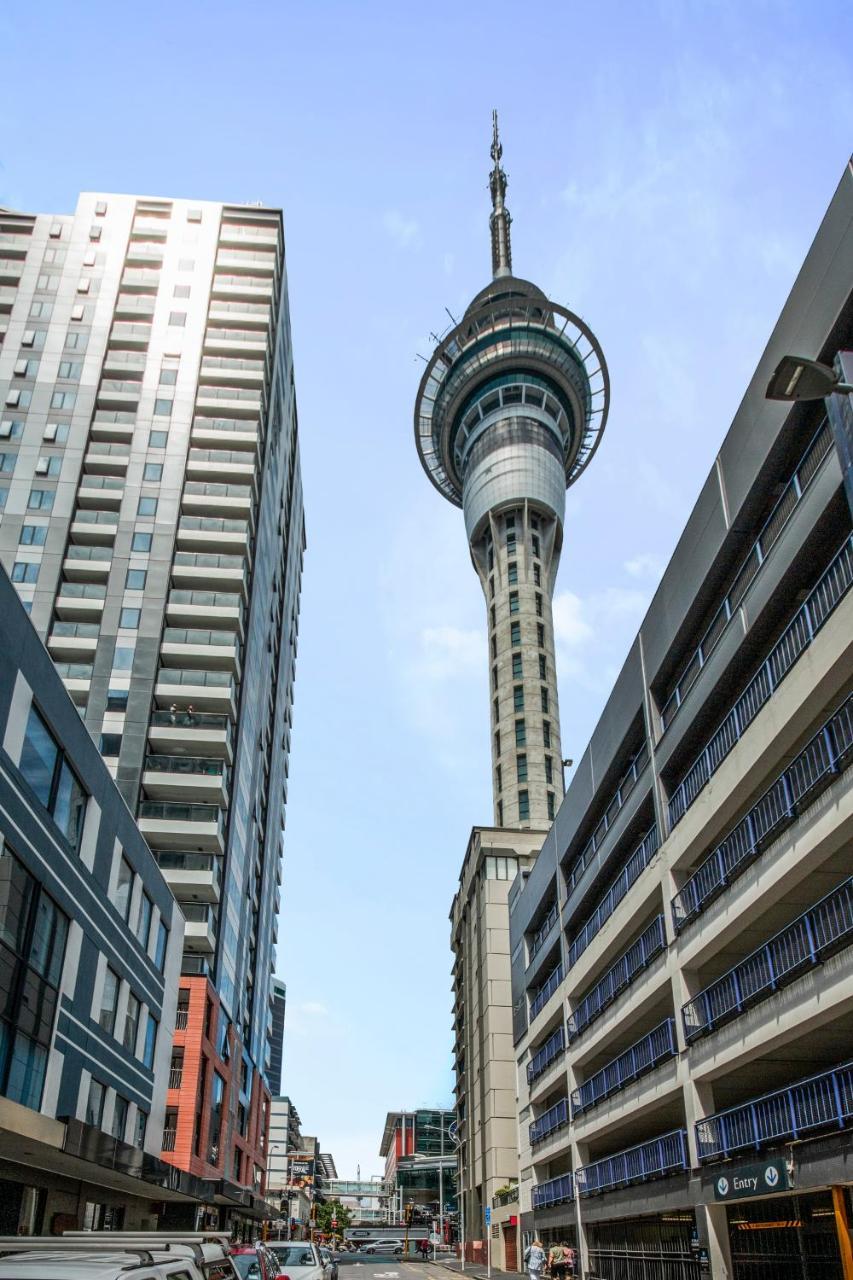 Sky Tower On Your Doorstep! Modern Two Bedroom オークランド エクステリア 写真